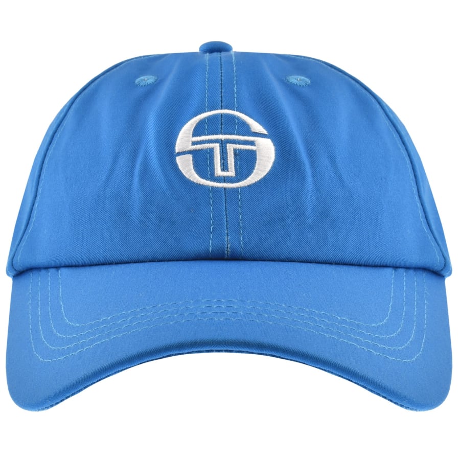 Sergio Tacchini キャップ ブルー ロゴ刺繍 PALMS&CO Sergio Tacchini Sparks Cap Blue | Mainline Menswear us